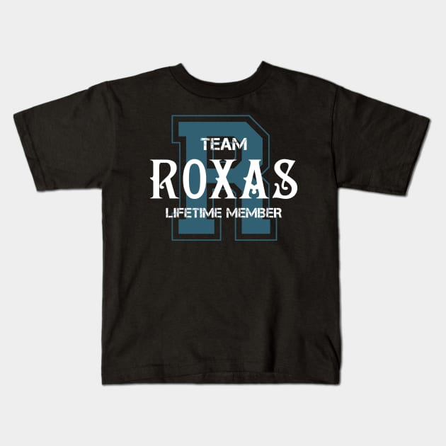 Team ROXAS Lifetime Member Kids T-Shirt by HarrisonAlbertinenw